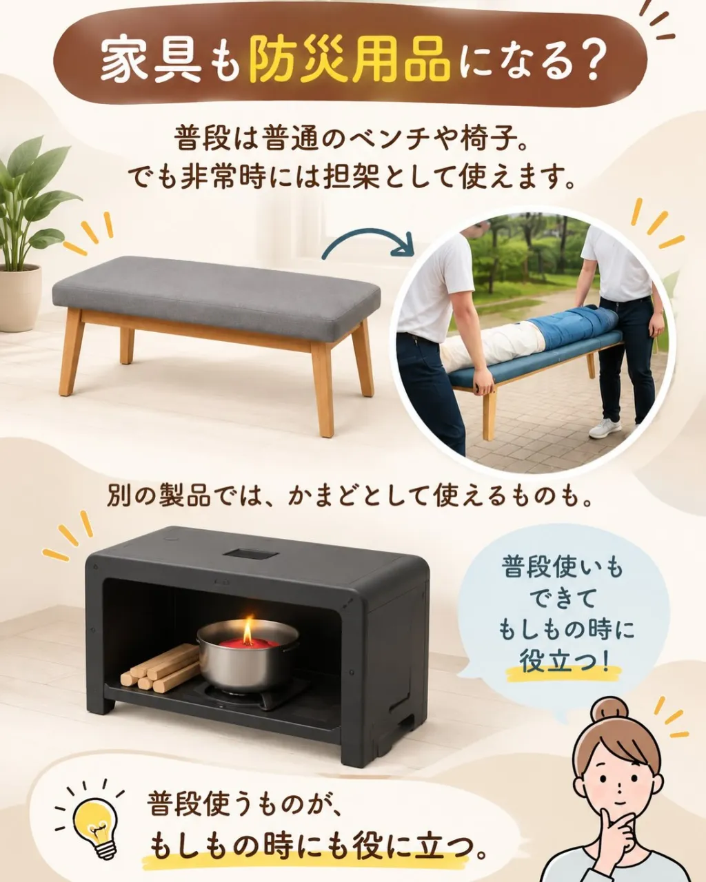 みなさんは「災害への備え」と聞くと、